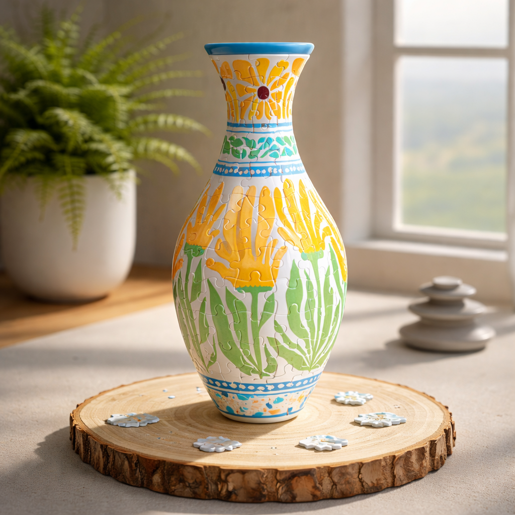Pieceology: 3D Puzzle Vase